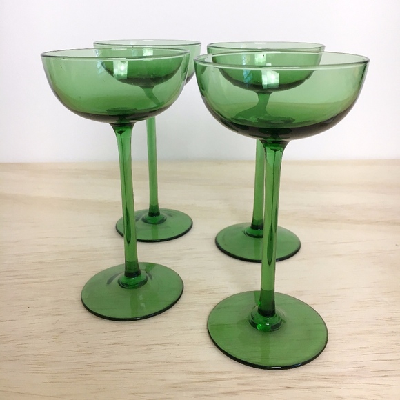 Other - Mid Century Modern Champagne Coupes - Set of 4